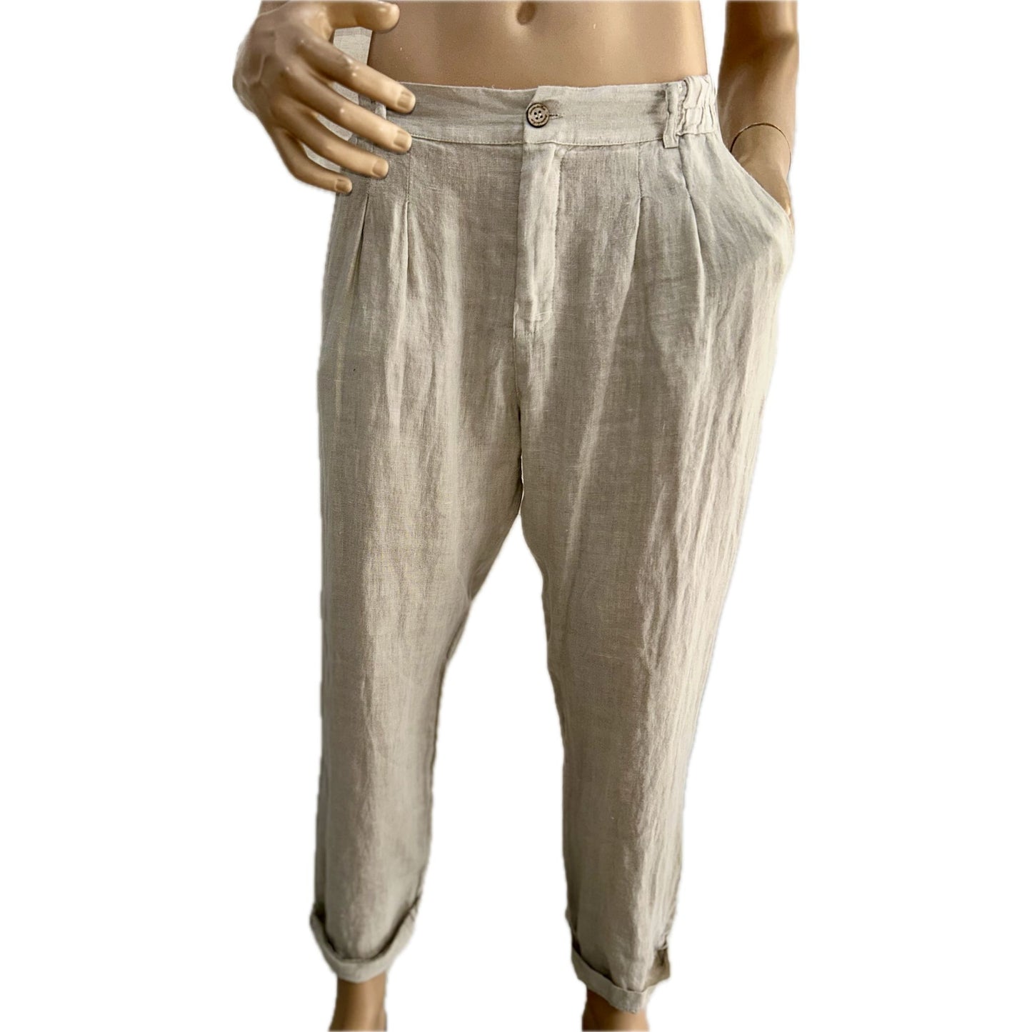 Pantalone "IBIZA" Lino 100%