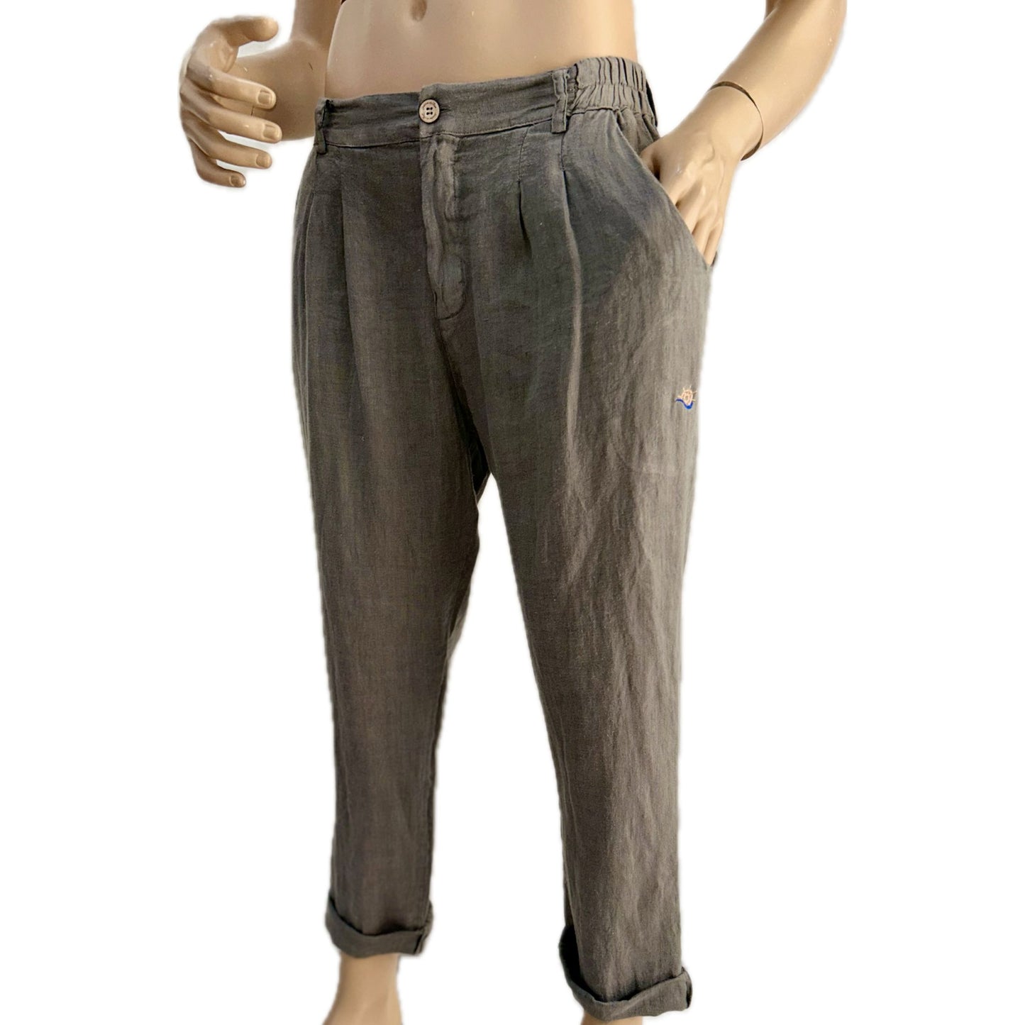 Pantalone "IBIZA" Lino 100%