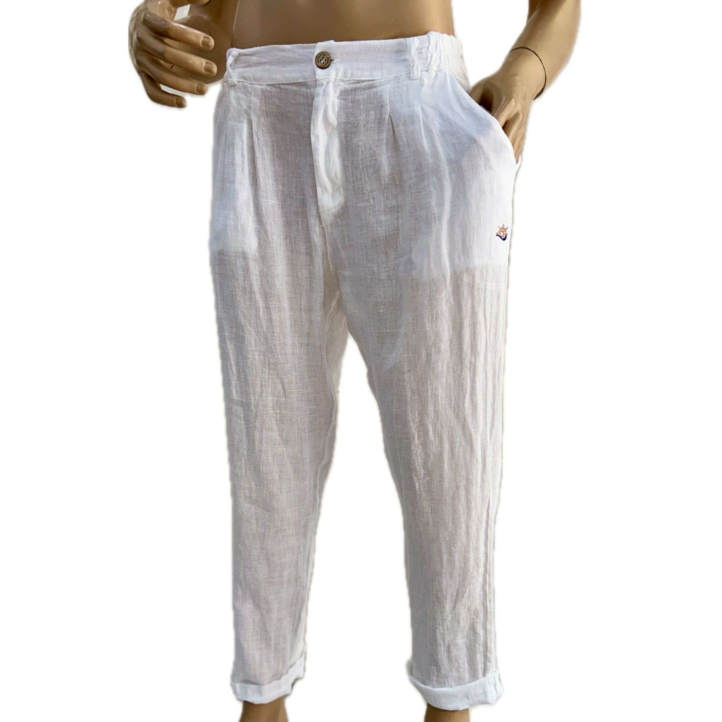 Pantalone "IBIZA" Lino 100%