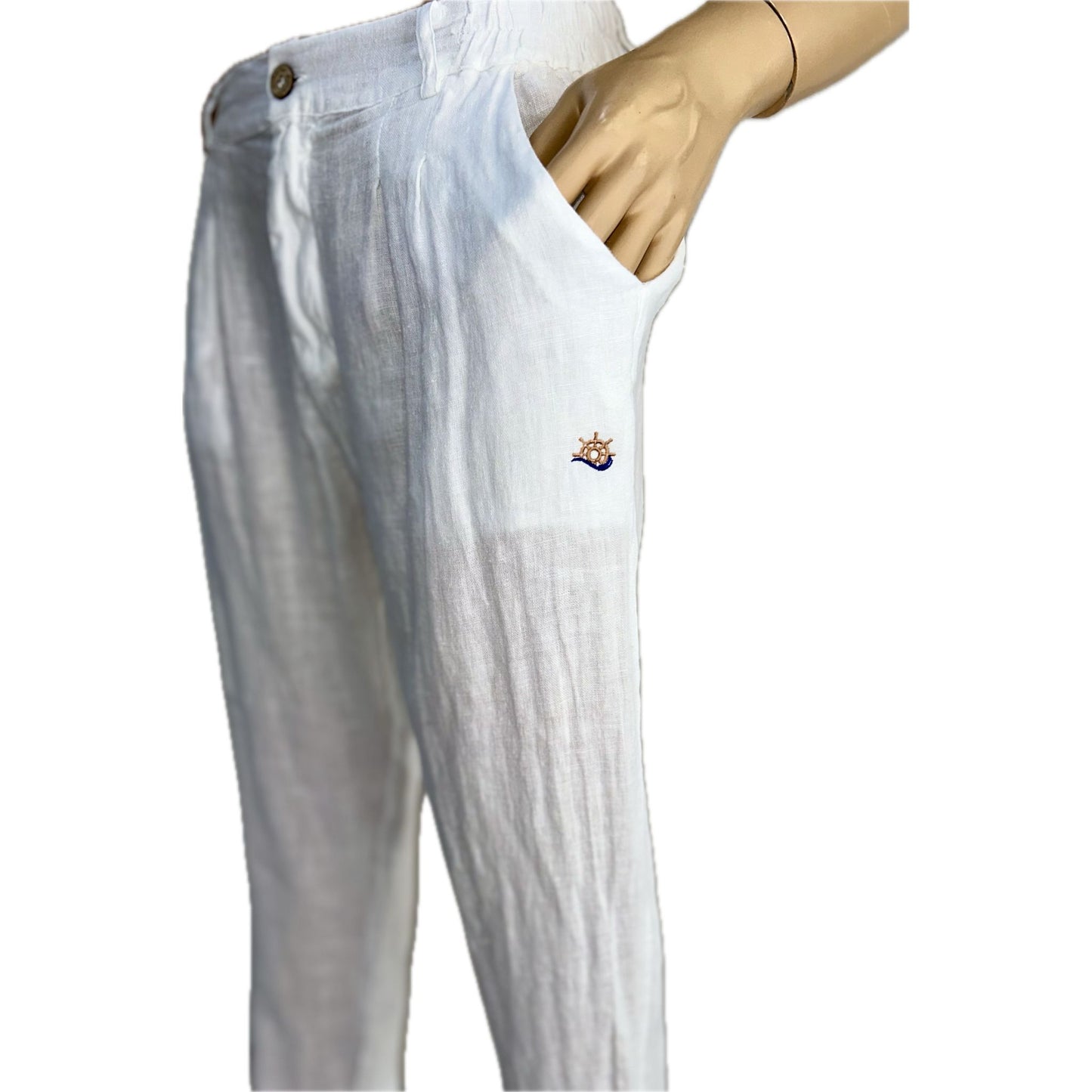 Pantalone "IBIZA" Lino 100%
