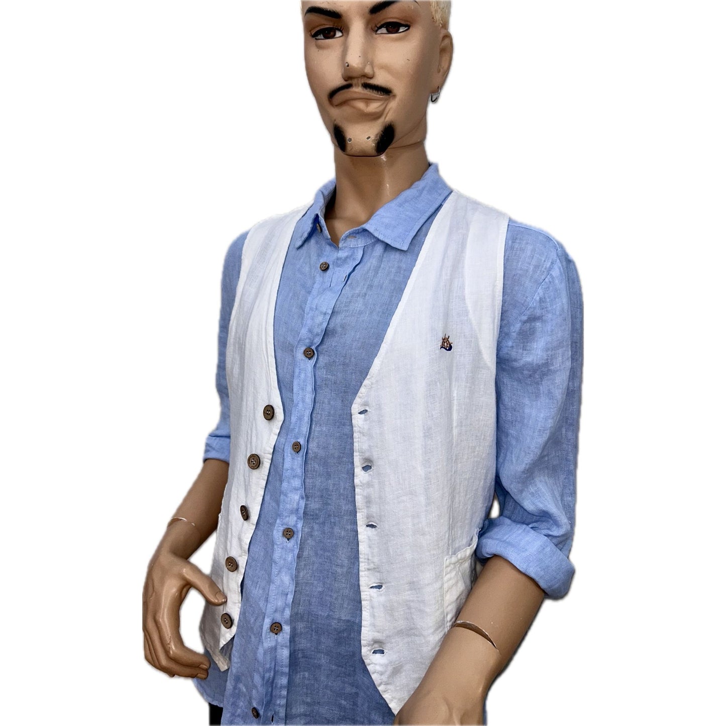 Gilet Lino 100%