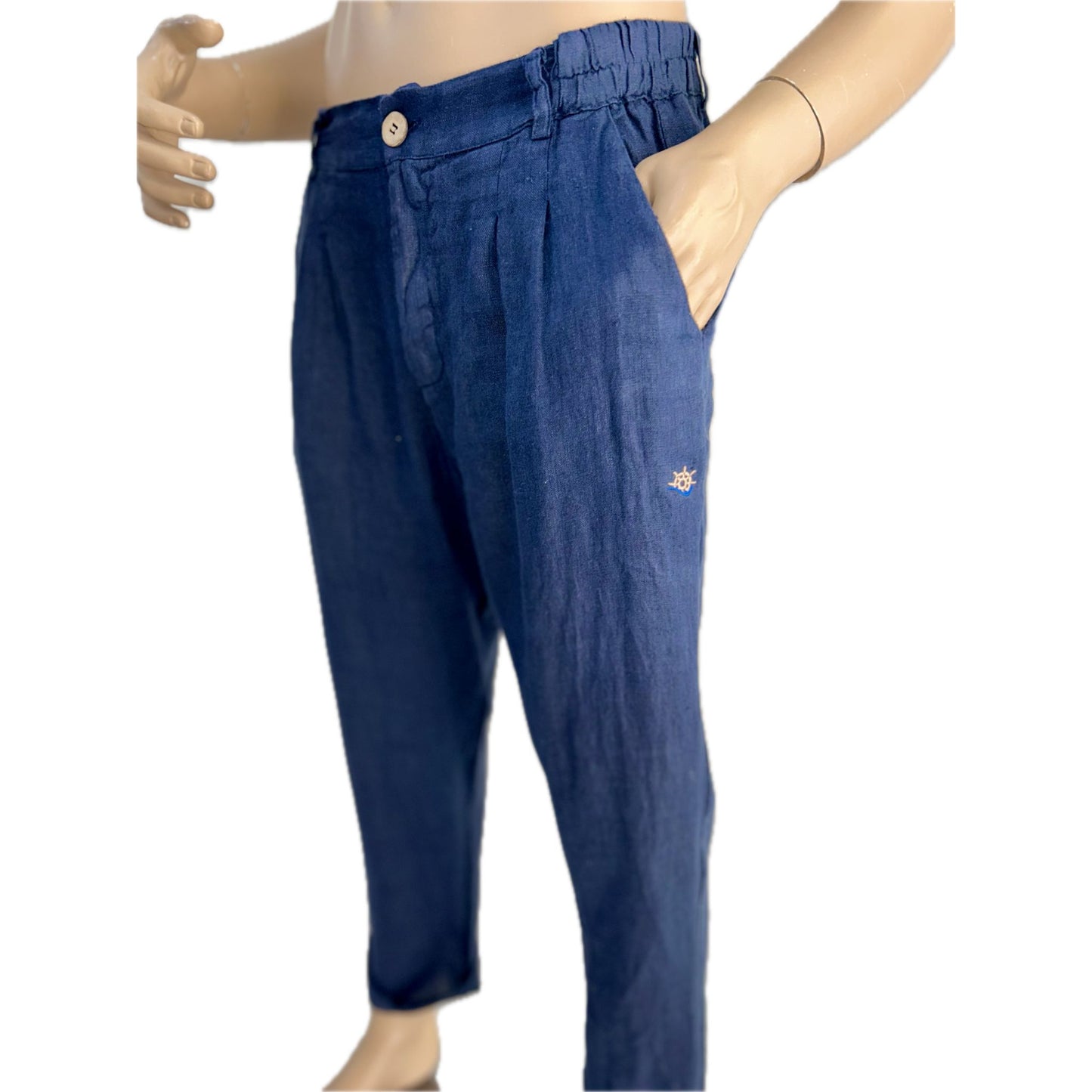 Pantalone "IBIZA" Lino 100%