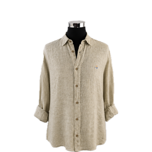 Camicia di Lino 100% "CAPRI" - Toni Terra
