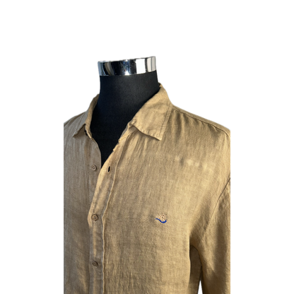 Camicia di Lino 100% "CAPRI" - Toni Terra