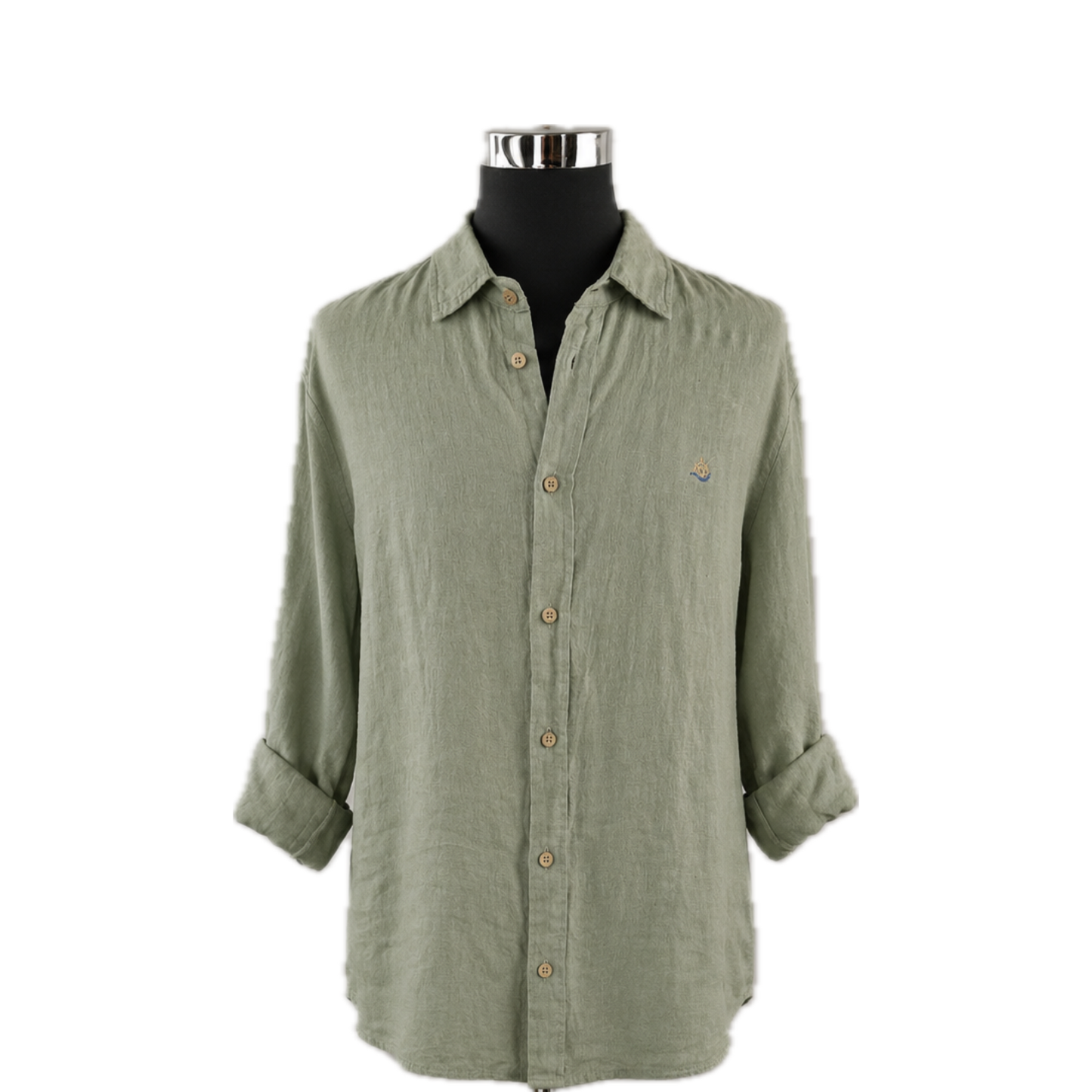 Camicia di Lino 100% "CAPRI" - Toni Verdi