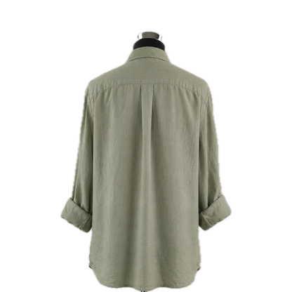 Camicia di Lino 100% "CAPRI" - Toni Verdi
