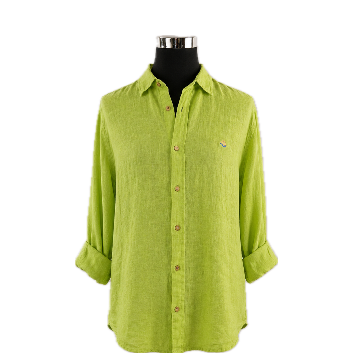 Camicia di Lino 100% "CAPRI" - Toni Verdi