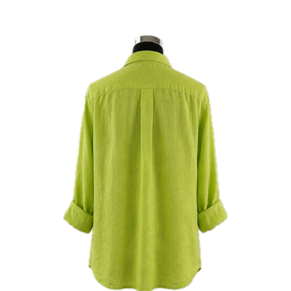 Camicia di Lino 100% "CAPRI" - Toni Verdi