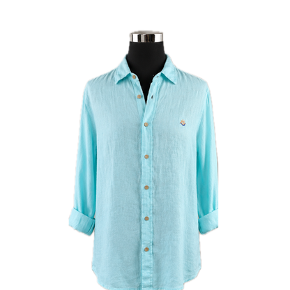 Camicia di Lino 100% "CAPRI" - Toni Verdi