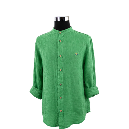 100% Linen Korean Shirt