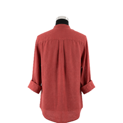100% Linen Korean Shirt