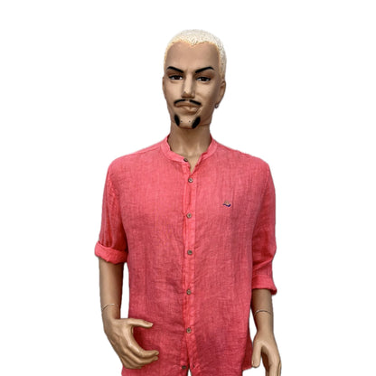 Camicia Coreana Lino 100%