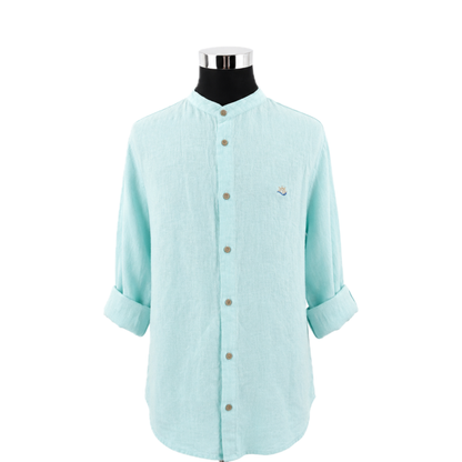 100% Linen Korean Shirt