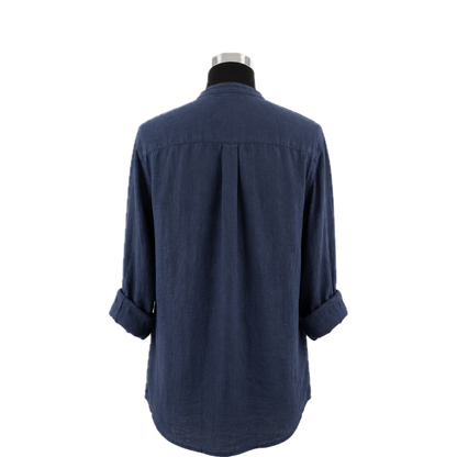 100% Linen Korean Shirt