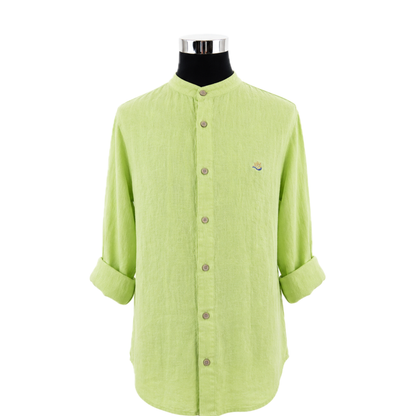 100% Linen Korean Shirt