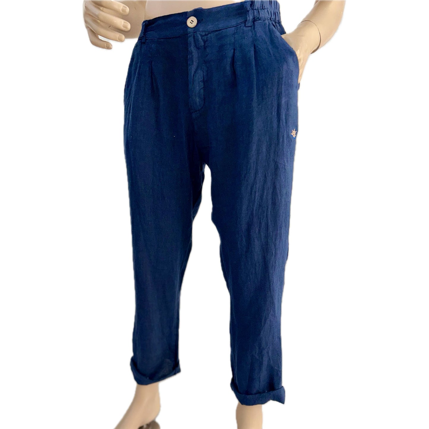 Pantalone "IBIZA" Lino 100%